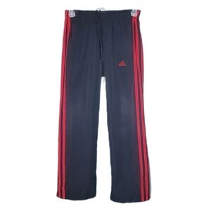Adidas Youth Red and Black Track Pants Size Small